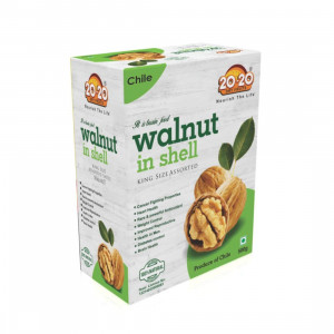 20-20 Dry Fruits Chile Walnut in Shell 500GM
