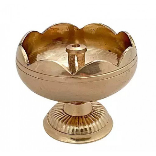 Brass Deepak K Tamatar No. 0