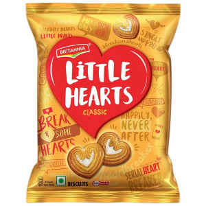 Britannia Little Hearts Classic Biscuits MRP 10