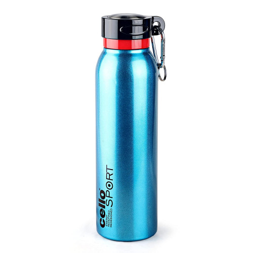 Cello Beatle Stainless Steel Double Walled Water Bottle 550ML