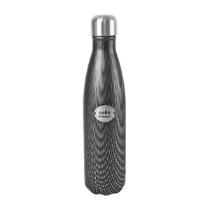 Cello Premier Stainless Steel Double Walled Water Bottle - 500ML
