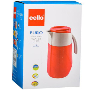 Cello Puro Insulated Water Jug 1 LTR