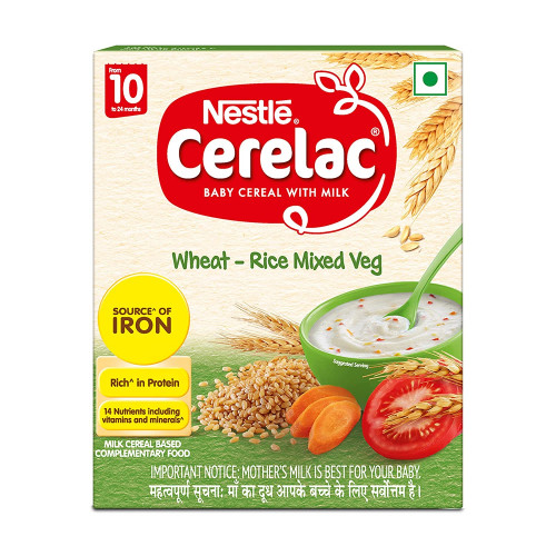 Cerelac Wheat Rice Mixed Veg 300GM