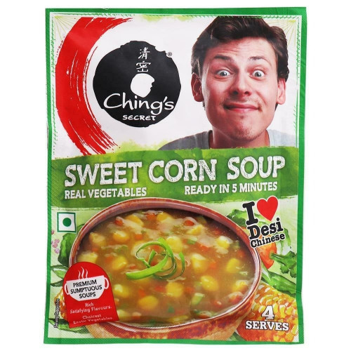 Ching's Secret Sweet Corn Vegetable Soup 55GM