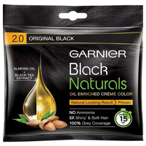 Garnier Black Naturals Hair Colour 2.0 Original Black