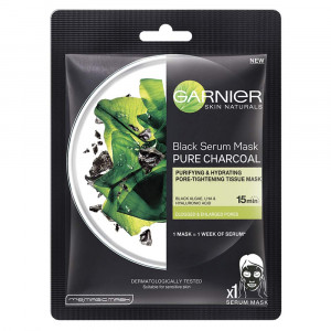 Garnier Pure Charcoal Black Serum Mask 32GM