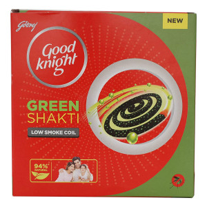 Good Knight Green Shakti Low Smoke Coil - 10N