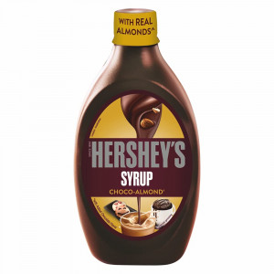 HERSHEY'S Syrup Chocolate Almond 450GM
