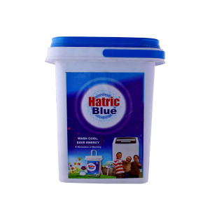 Hatric Blue Detergent Powder 4KG (Jar)