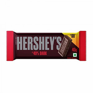 Hershey's Dark Bar Chocolate 40GM
