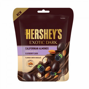 Hershey's Exotic Dark BlackBerry Flavor 90GM
