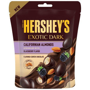 Hersheys Exotic Dark Chocolate, Blackberry Flavour 30GM