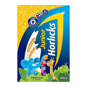 Horlicks Junior Health & Nutrition Drink Vanilla 500GM