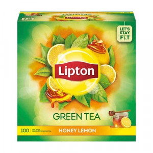 Lipton Honey Lemon Green Tea Bags 100 Pcs