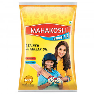 Mahakosh Refined Soyabean Oil Pouch 1 LTR