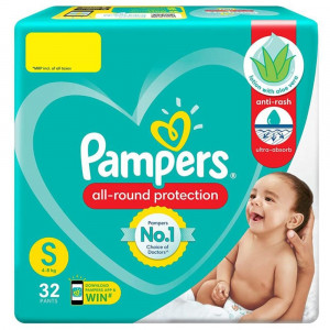 Pampers All Round Protection Pants, Small - 32N