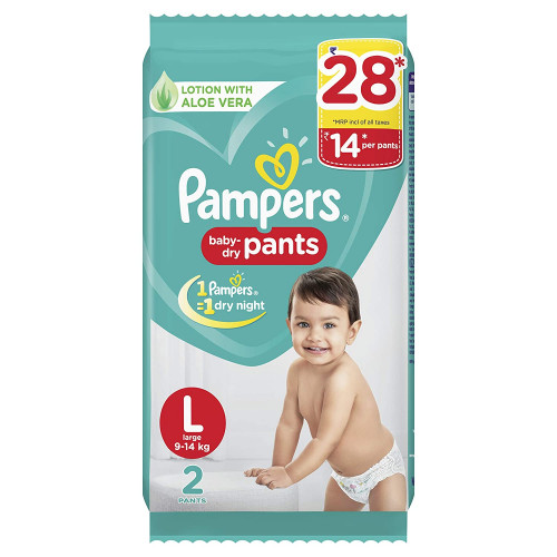 Pampers Pants Diapers Large - 2N