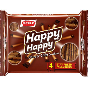 Parle Happy Happy Choco Chip Cookies Biscuits 400GM