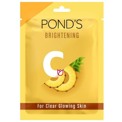 Pond's Brightening Vitamin C + Pineapple Extracts Sheet Mask 25ML