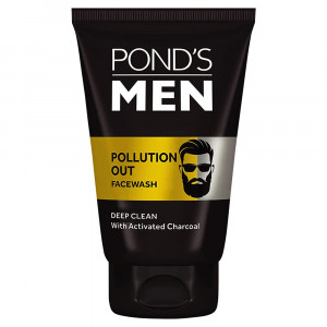 Pond's Men Pollution Out Activated Charcoal Deep Clean Facewash 100GM