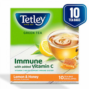 Tetley Green Tea Lemon & Honey - 10N