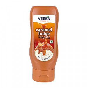 Veeba Caramel Fudge Topping 380GM