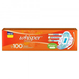 Whisper Choice Sanitary Napkin with Wings - 7 Pads