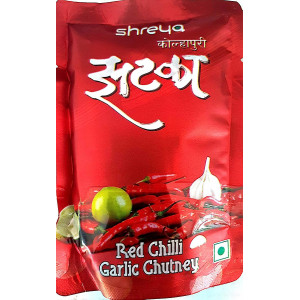 Zataka Kolhapuri Red Chilli Garlic Chutney 100GM