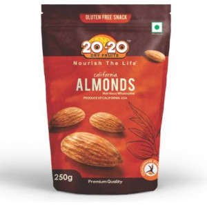 20-20 Dry Fruits Almond California 250Gm