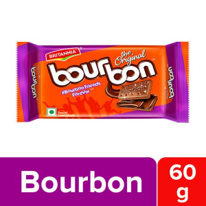 Britannia Bourbon - The Original Biscuits 60GM