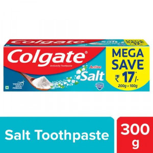 Colgate Active Salt Toothpaste 200GM + 100GM