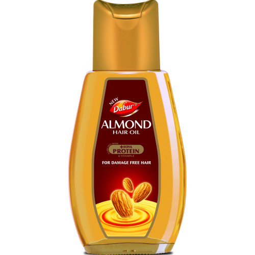 Dabur Almond Hair Oil With Soya Protein And Vitamin-E 200ML
