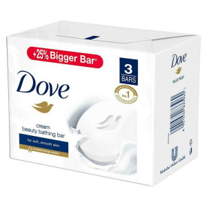 Dove Cream Beauty Bathing Bar 3x125GM