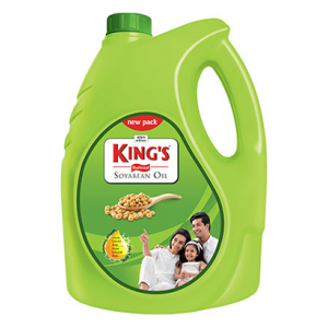 King's Refined Soyabean Oil 5LTR
