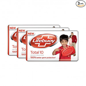 Lifebuoy Total 10 Soap Bar 3x150GM