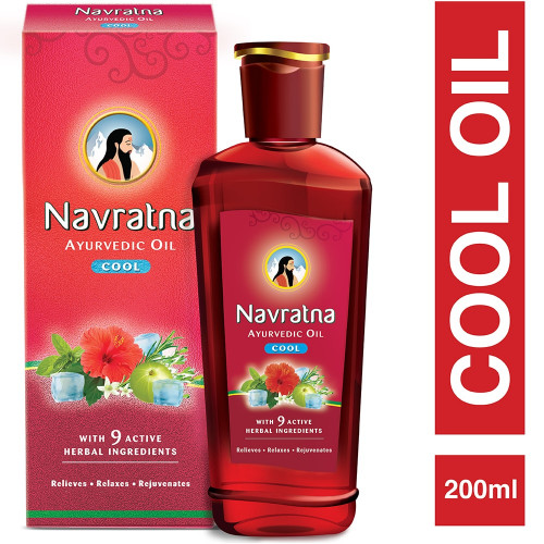 Navratna Ayurvedic Cool Hair Oil 200ML