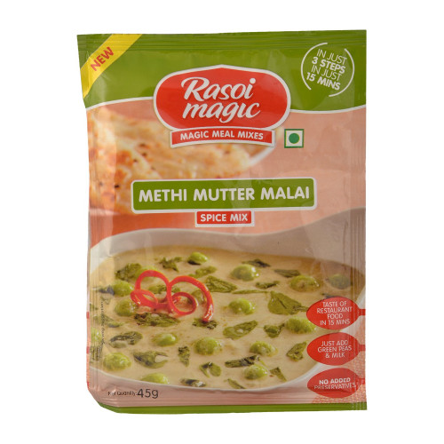 Rasoi Magic Methi Mutter Malai Spice Mix 45GM