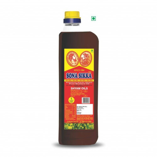 Sona Sikka Mustard Oil 1 LTR