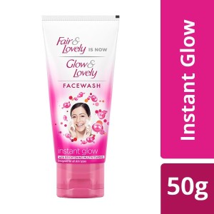 FAIR AND LOVELY  INSTANT GLOW FACEWASH 50G