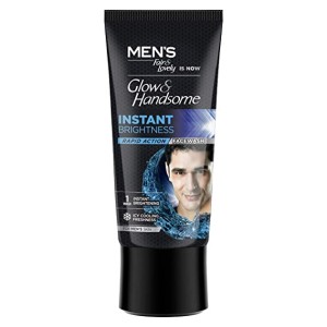 Fair And Lovely Glow And Handsome  Instant  Brightness Rapid Action Facewash 50G