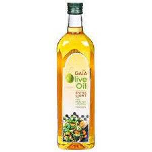 GAIA EXTRA LIGHT OLIVE OIL 1LTR 1+1