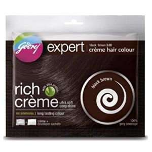 Godrej Hair color Expert Black Brown 3