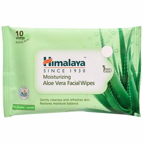 Himalaya Aloevera Facial Wipes 10N