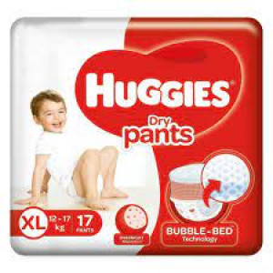 HUGGIES DRY PANTS XL 17 