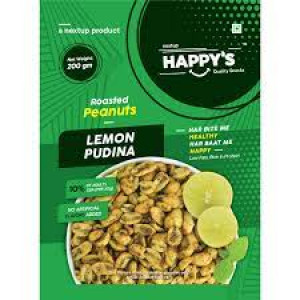 Happy's Roasted Peanuts Lemon and pudina 200G