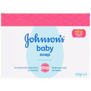 JOHNSON BABY SOAP 150GM X 4 B3G1