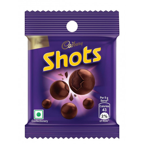 Cadbury Dairy Milk Chocolate Shots 10.8GM