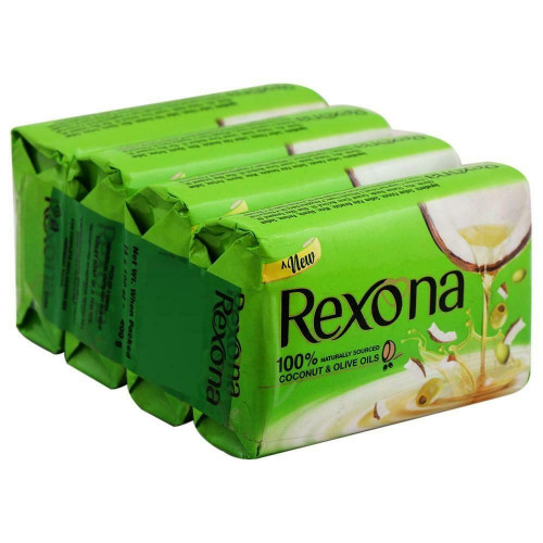 Rexona Coconut & Olive Oil Soap 4x100GM