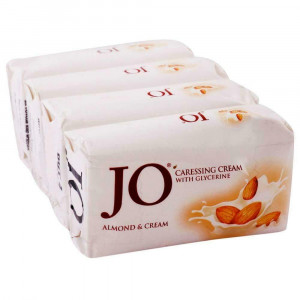 Jo Almond And Cream Bath Soap 4x125GM