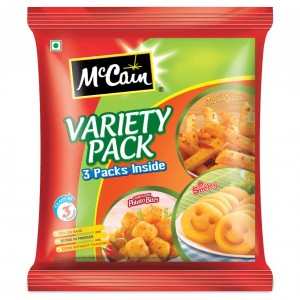 Mccain Variety Pack 3 Pack Inside 550G